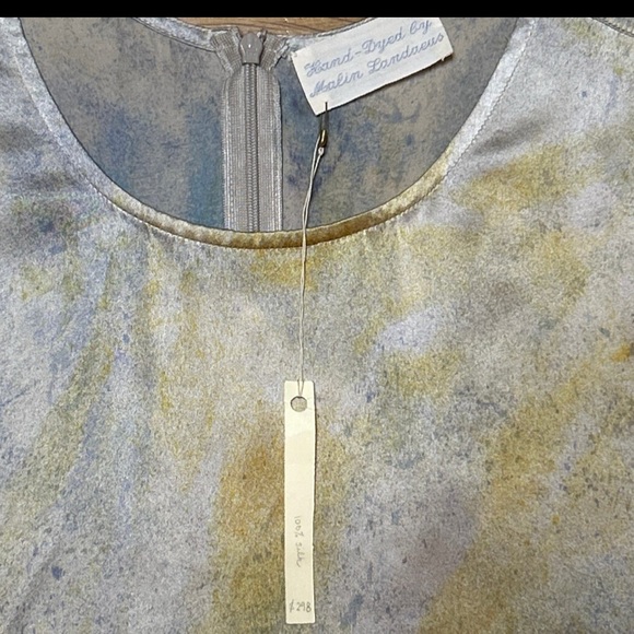 Hand Dyed Dress By Malin Landaeus Silk - Picture 3 of 5